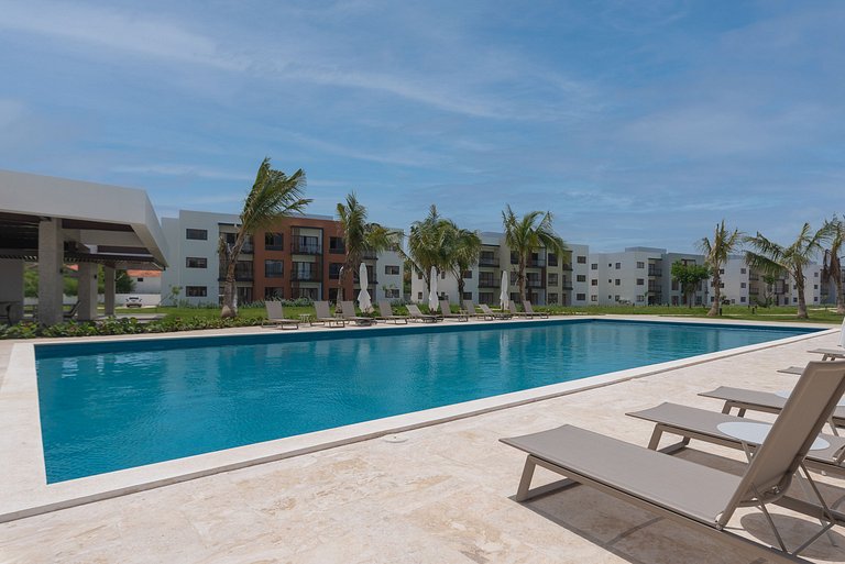 2 Habitaciones, piscina y playa a 7 minutos