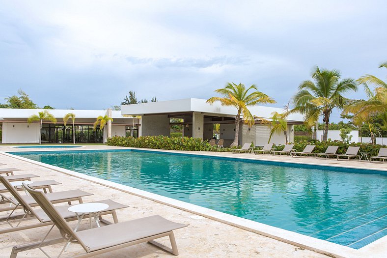 Apartamento piscina y acceso a playa en Punta Cana