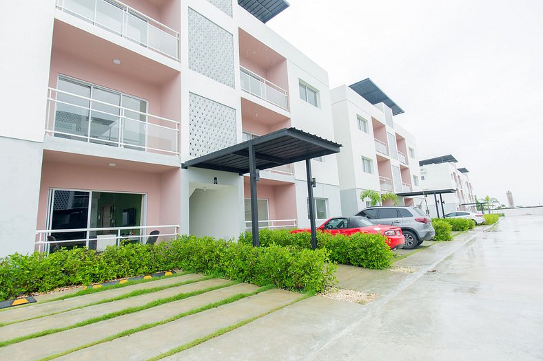 Paraíso dos habitaciones con piscina en Punta Cana