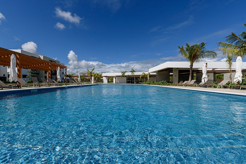 Piscina, gimnasio, playa a 7 minutos